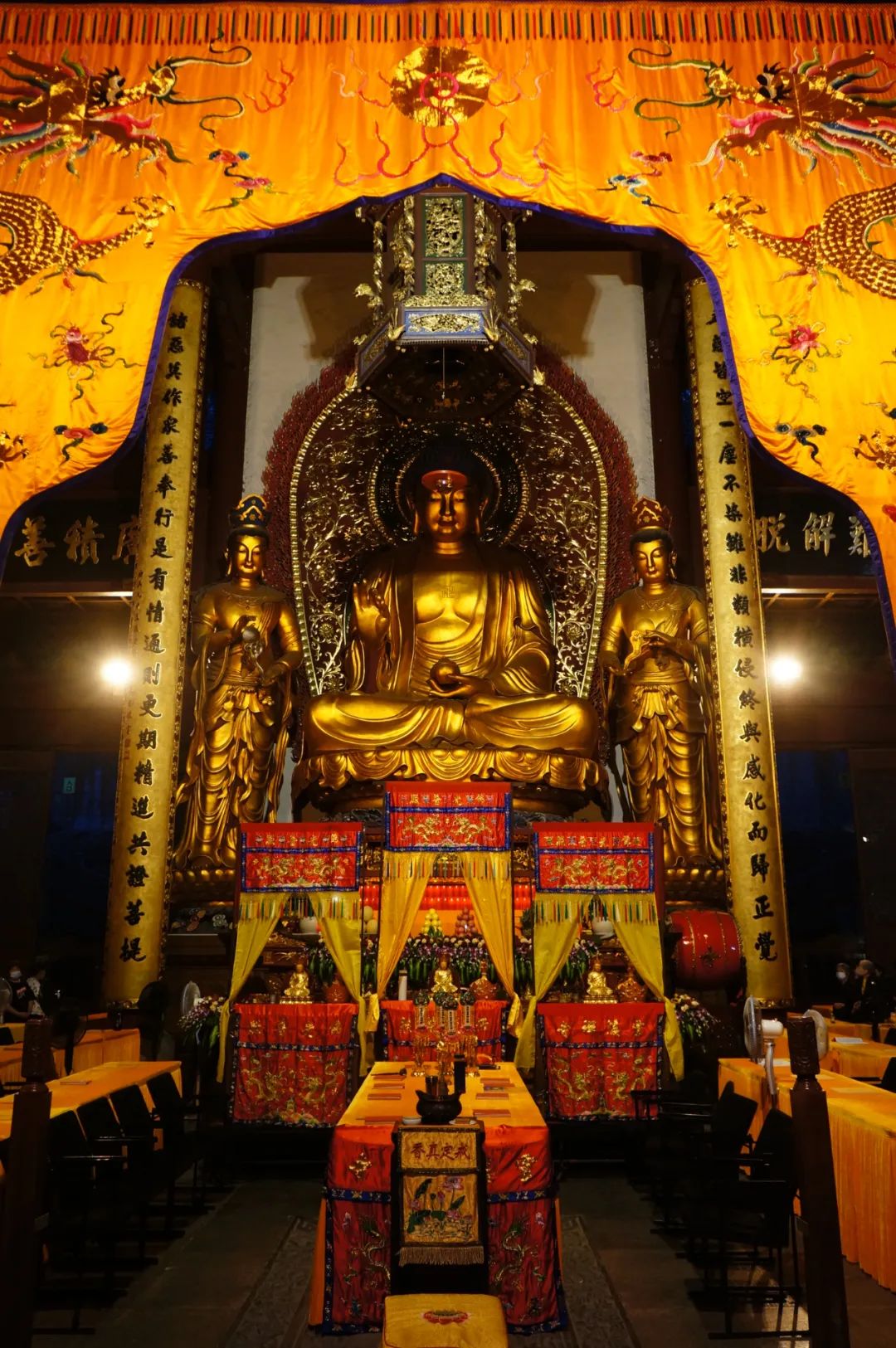新闻|农历七月十五盂兰盆节 灵隐寺施放瑜伽焰口