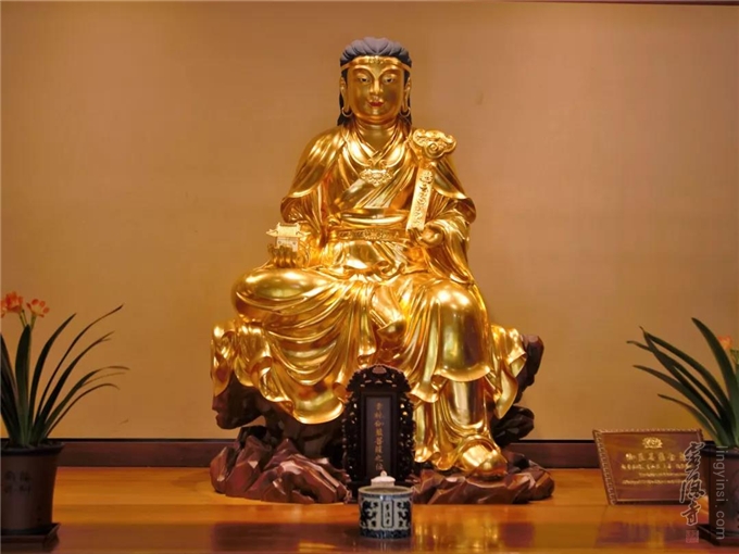 佛教的伽蓝菩萨,是寺庙丛林的护法菩萨.