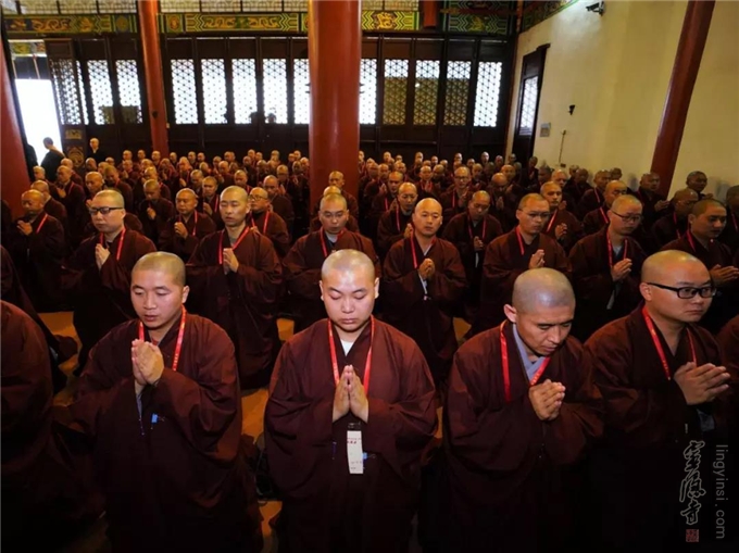 温州中普陀寺己亥三坛大戒法会正授沙弥戒得戒和尚光泉法师应机说法