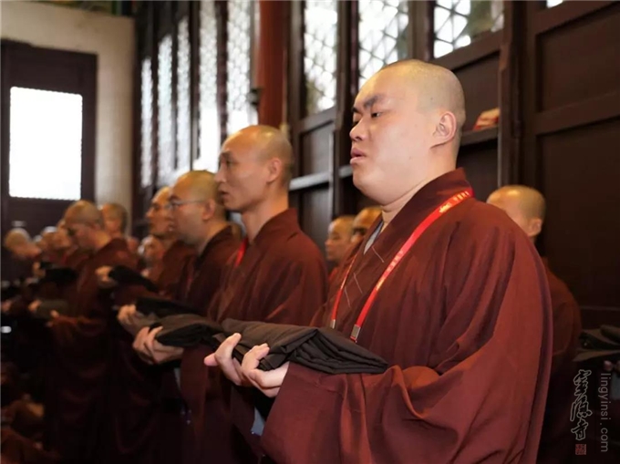 温州中普陀寺己亥三坛大戒法会正授沙弥戒得戒和尚光泉法师应机说法
