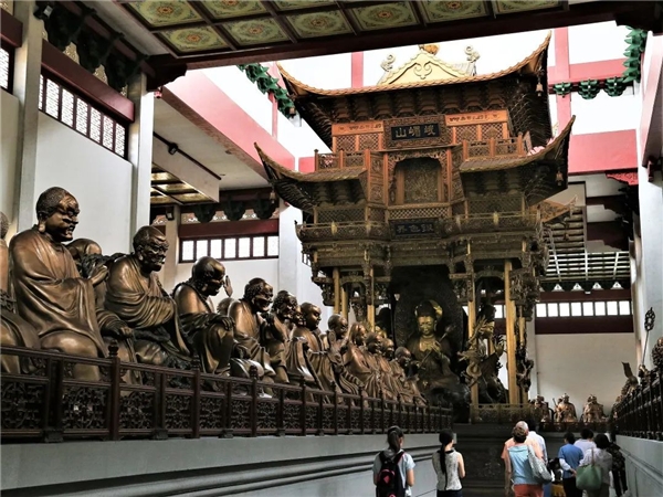 灵隐寺五百罗汉堂——迦留陀夷尊者(005)