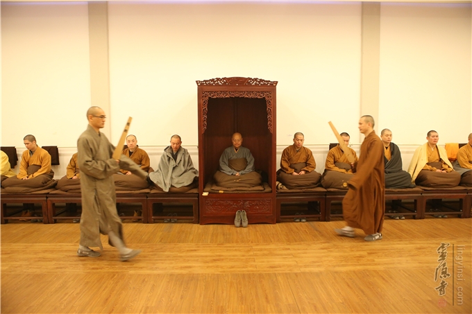 克期取证 精进修学 灵隐寺冬季禅七今日起七