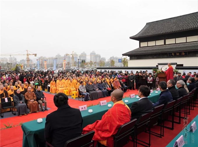 杭州海潮寺复建图片